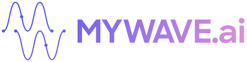 Mywave ai logotyp